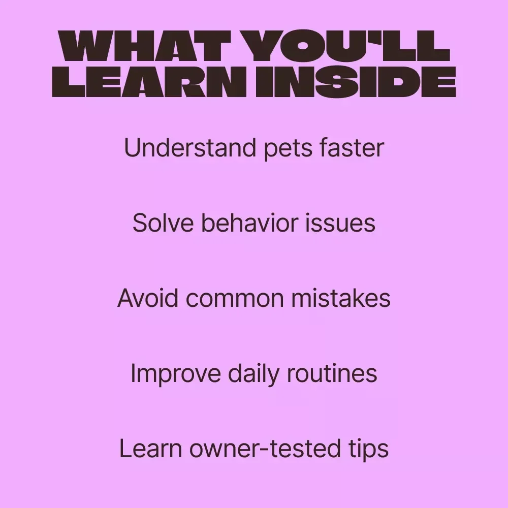 Real Pet Wisdom, From Owners: Essential Pet Advice from Real Owners eBook for Training, Behavior, and Everyday Lessons