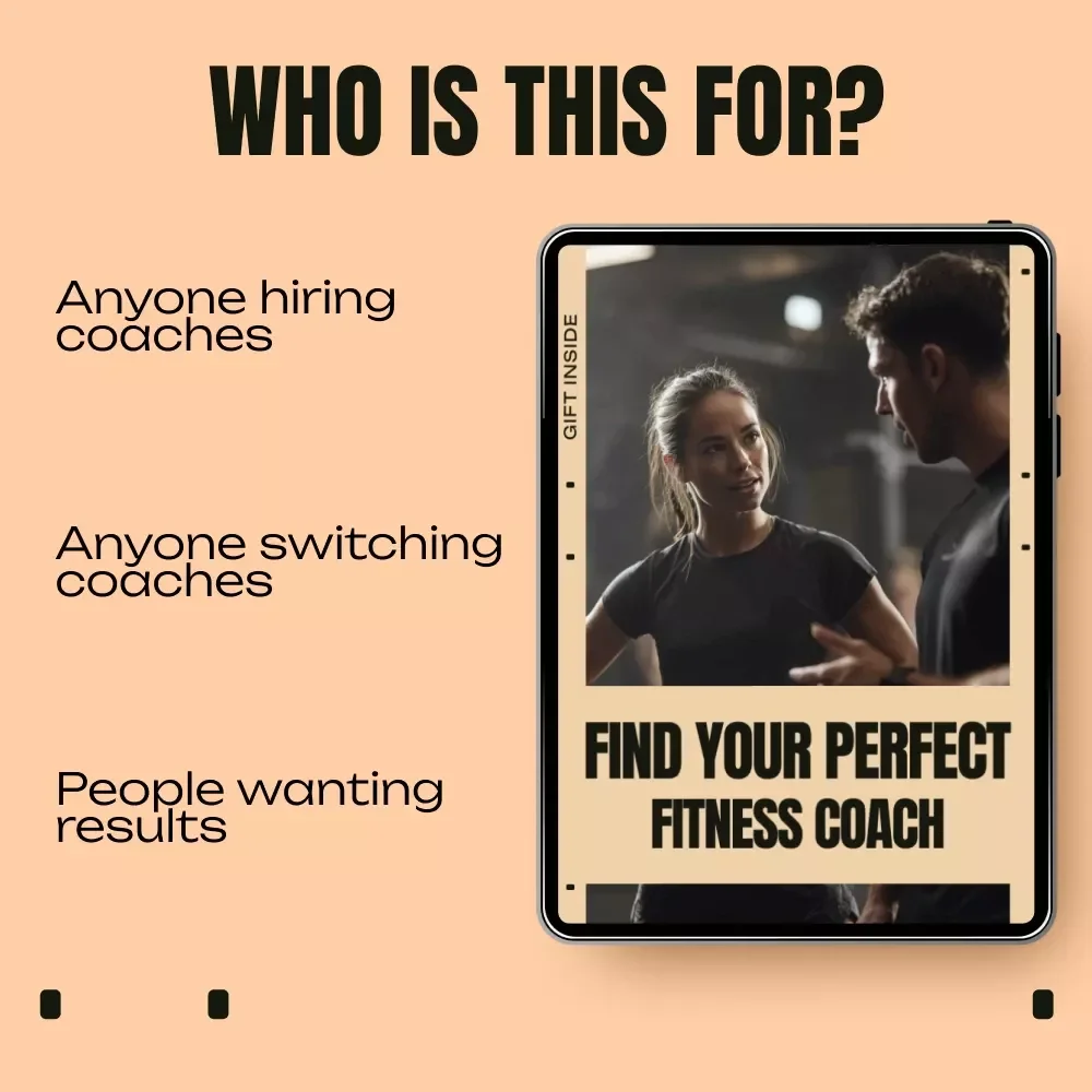 Find Your Perfect Fitness Coach | How to Choose a Fitness Coach eBook | Smart Guide to Hiring the Right Personal Trainer