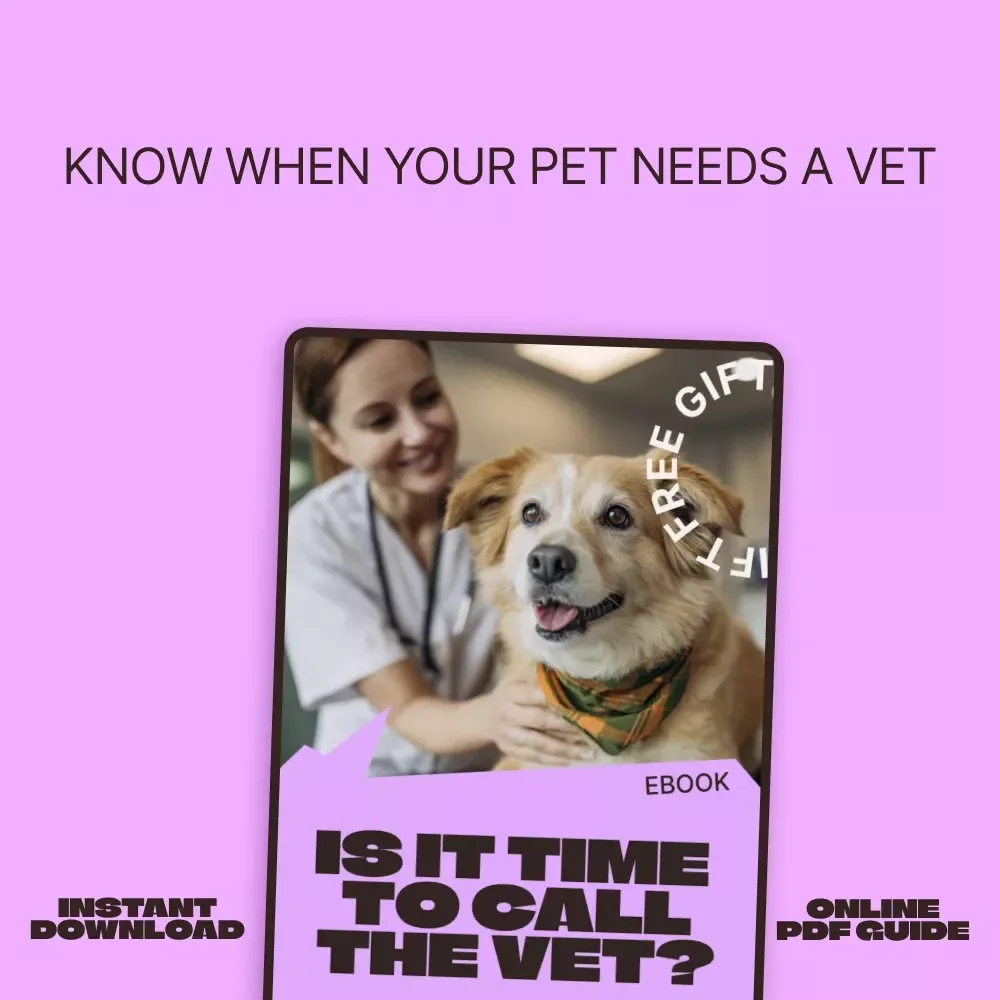 Is It Time to Call the Vet? | Practical eBook Guide for Pet Owners Wondering When to Call the Vet