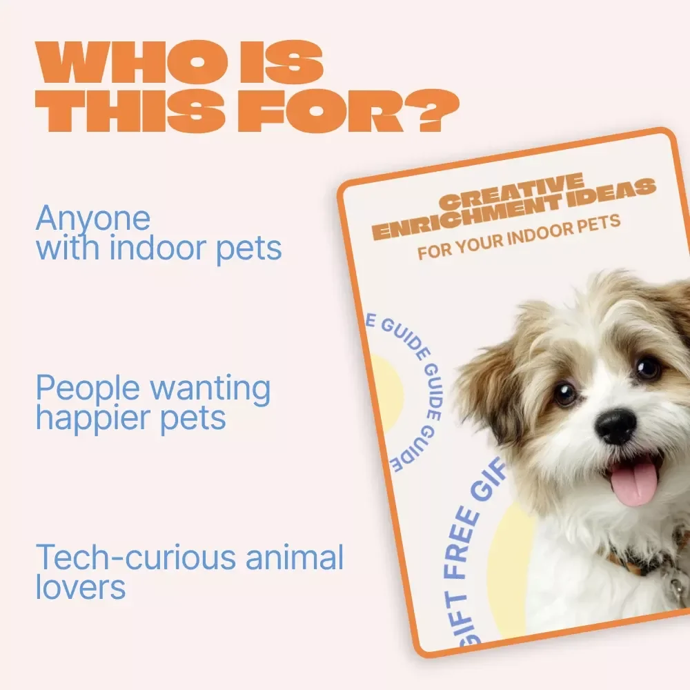 Creative Enrichment Ideas for Your Indoor Pets | Printable Guide for Happy, Stimulated Pets | Enrichment Ideas Indoor Pets