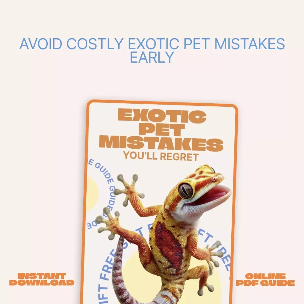 Exotic Pet Mistakes You’ll Regret – Essential Exotic Pet Mistakes Guide for New & Aspiring Owners | Digital Download