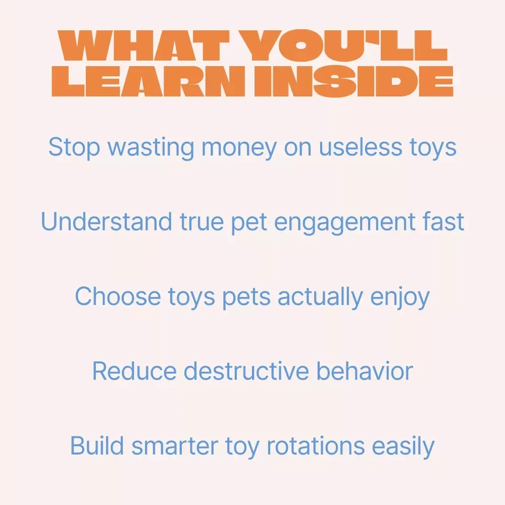 Engagement Or Novelty, Pet Toys That Truly Work – A Smart Guide to engagement vs novelty pet toys for Dogs & Cats | Digital Download
