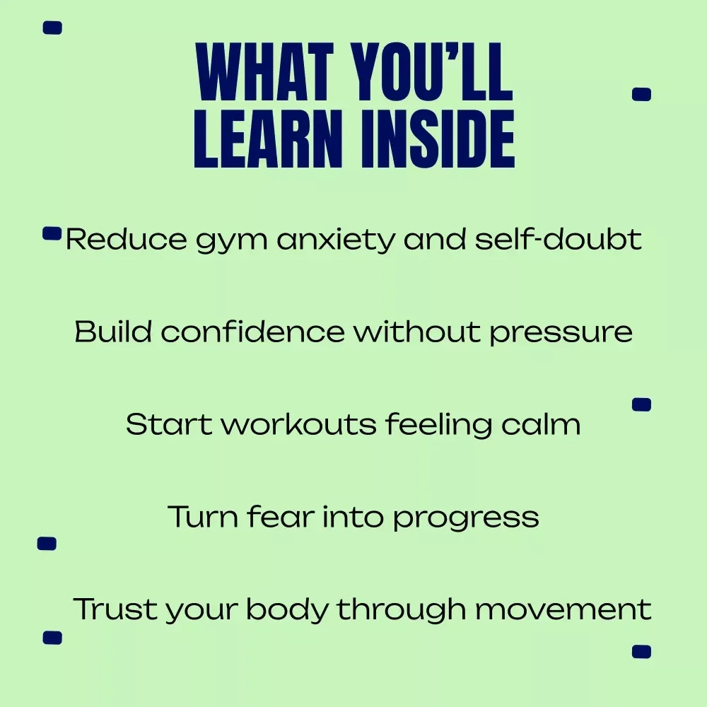 Move Past Fear, Build Strength – Fitness Fear Guide for Confidence, Gym Anxiety, Mental Strength & Consistent Progress (Digital Download)