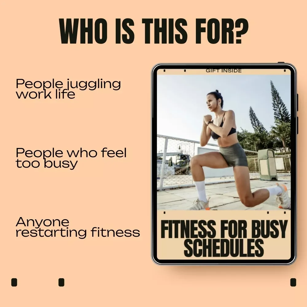 Fitness for Busy Schedules – Practical eBook Guide to the Best Sport for Busy Schedule, Simple Weekly Routines & Time-Efficient Fitness for Real Life