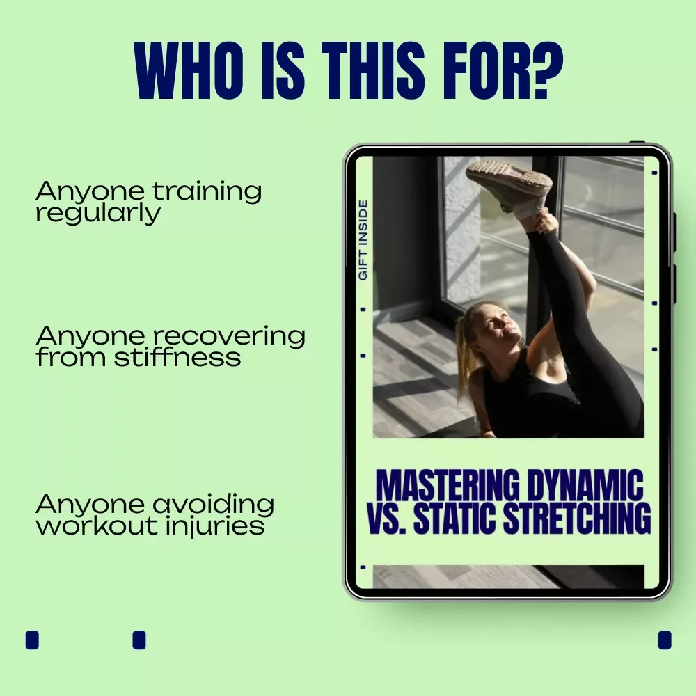 Mastering Dynamic vs. Static Stretching – The Ultimate Guide to Smarter Warm-Ups | Dynamic vs Static Warm Up Performance Guide