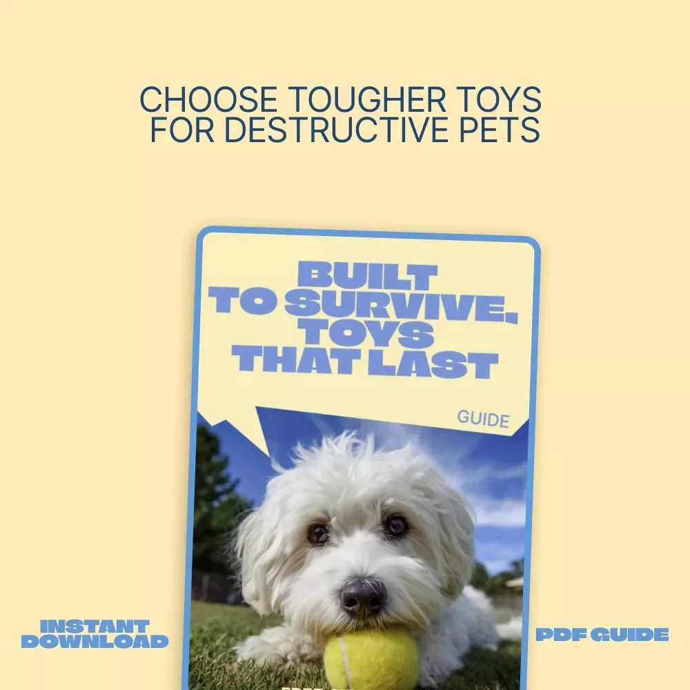 Built to Survive, Toys That Last | Practical Guide to the Best Toys for Destructive Pets | Smart Chewing Solutions for Tough Chewers