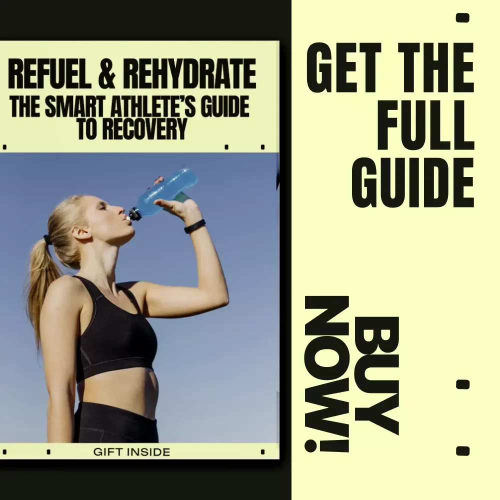 Refuel & Rehydrate: The Smart Athlete’s Guide to Recovery | Hydration for Recovery eBook for Athletes, Training, Fitness & Performance
