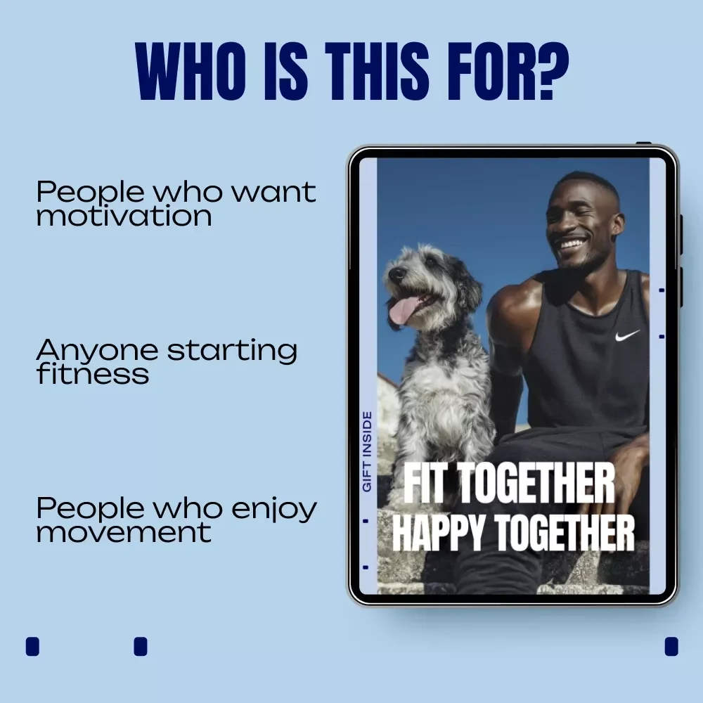 Fit Together, Happy Together | Practical Ebook Guide with fitness with pets ideas for Healthy Daily Movement