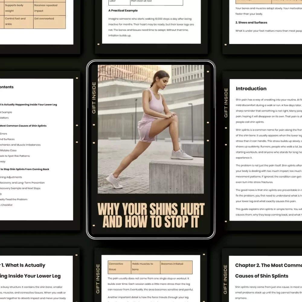 Why Your Shins Hurt and How to Stop It – A Practical Guide to Shin Splints Causes, Prevention & Long-Term Relief