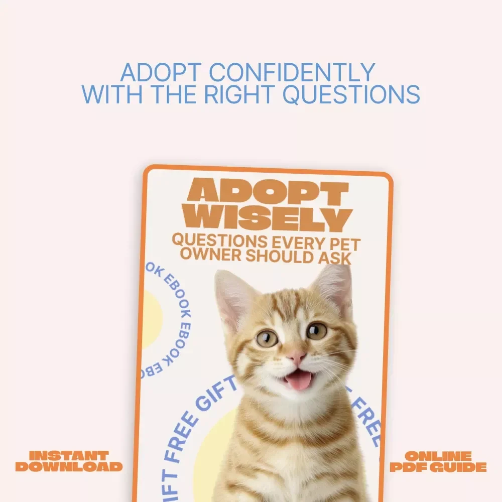 Adopt Wisely: Questions Every Pet Owner Should Ask – Essential Ebook with Questions to Ask Before Adopting a Pet
