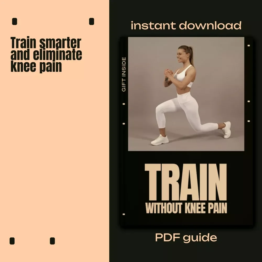 Train Without Knee Pain | Workout Recovery & Mobility Guide for Fixing Knee Pain from Workouts | Knee-Friendly Training Digital Download