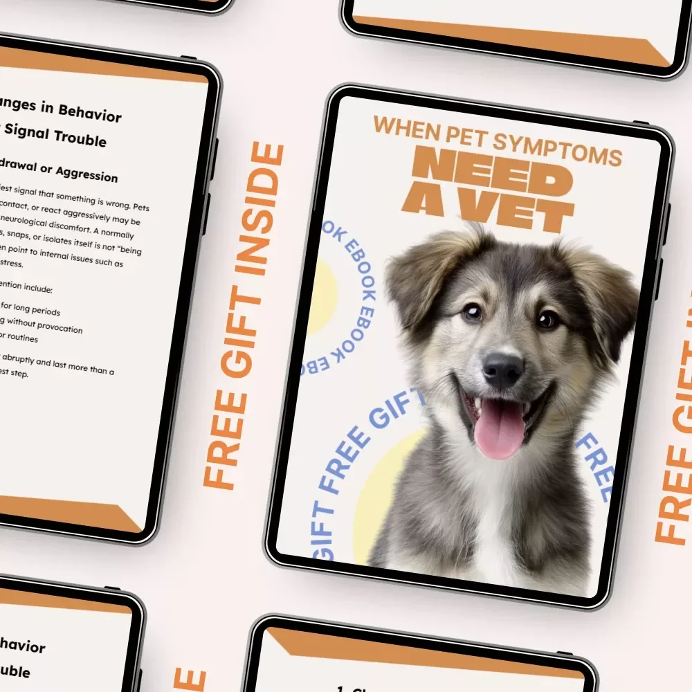 When Pet Symptoms Need a Vet – Essential eBook Guide to Pet Symptoms That Need Vet Care, Emergency Signs, Smart Vet Decisions for Dogs and Cats