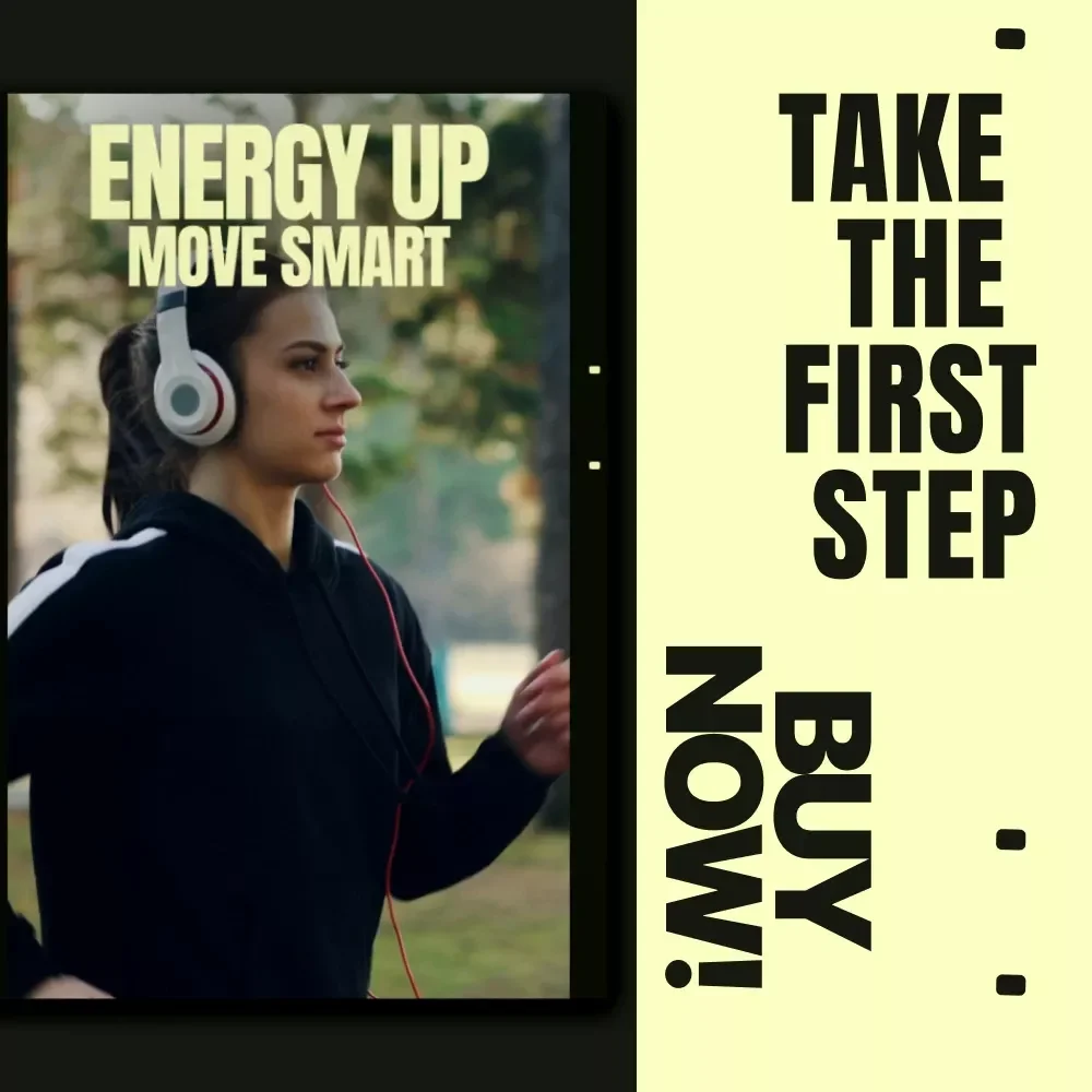 Energy Up, Move Smart – Digital Fitness Guide for More Energy, Smart Movement & Sustainable Workouts | eBook + Checklist Download