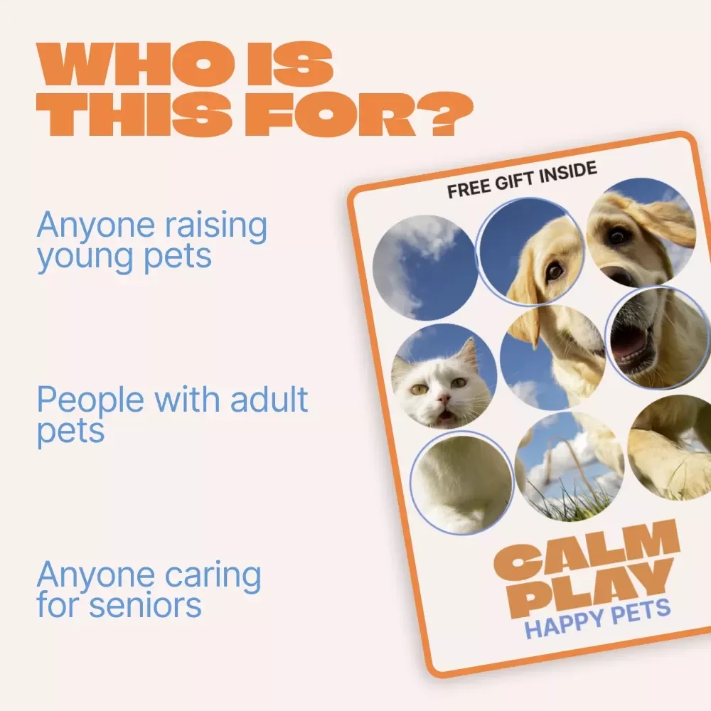 Growing Paws, Play That Fits – Smart eBook Guide to Choosing Pet Toys for Different Ages | Puppies to Senior Pets