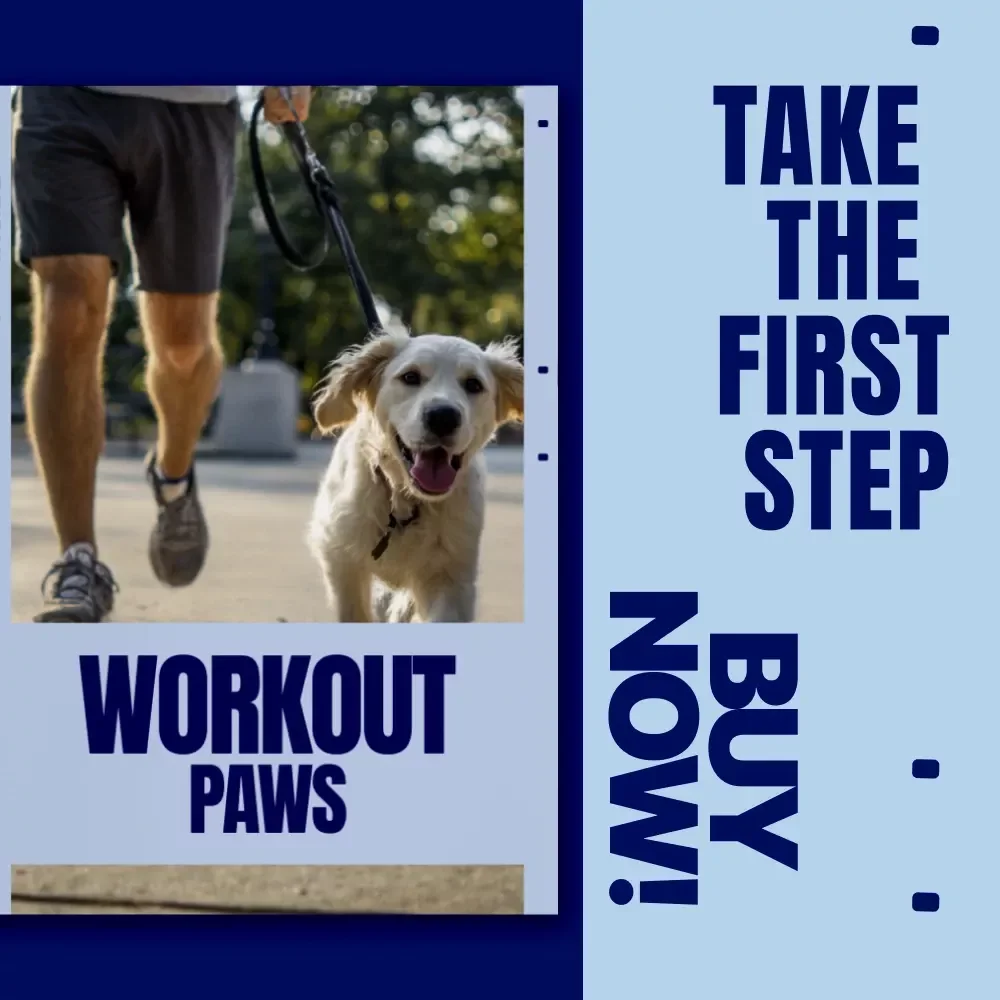 Workout Paws – Working Out With Your Dog Checklist | Daily Dog Fitness Routine | Printable & Digital Pet Workout Guide