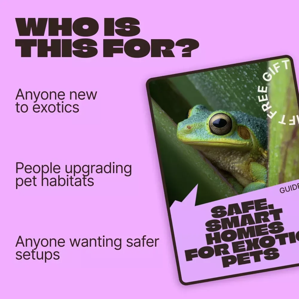 Safe, Smart Homes for Exotic Pets – Complete Guide to Exotic Pet Habitat Setup, Enclosure Design, Enrichment & AI Planning Prompts (Digital Download)