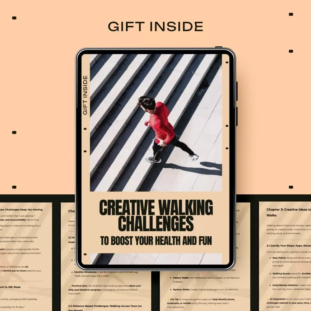 Creative Walking Challenges to Boost Your Health and Fun – Ebook with Walking Challenge Ideas, Step Goals, Gamified Walks & Motivation Guide