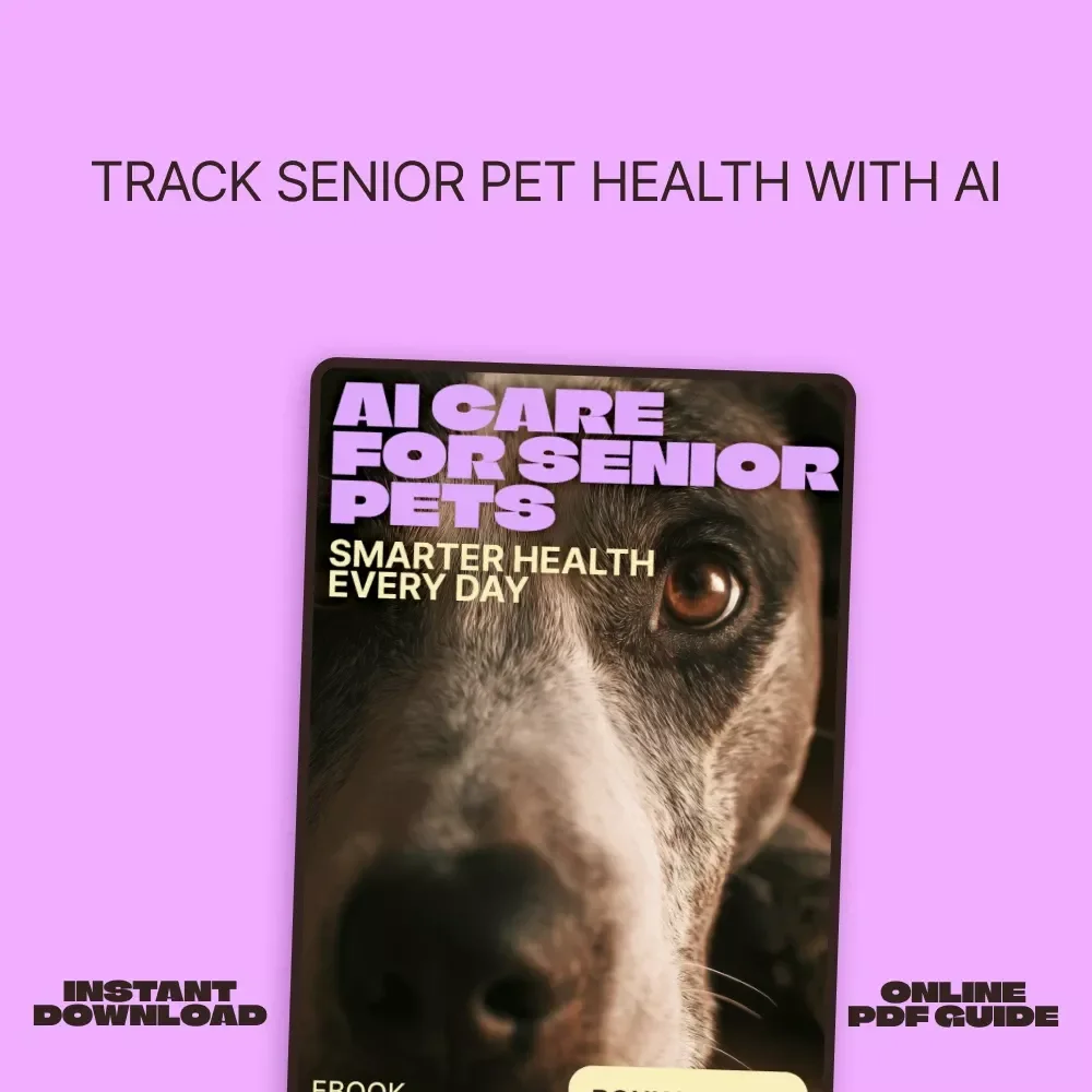 AI Care for Senior Pets, Smarter Health Every Day – Practical eBook Guide to ai senior pet health tracking for Aging Dogs & Cats