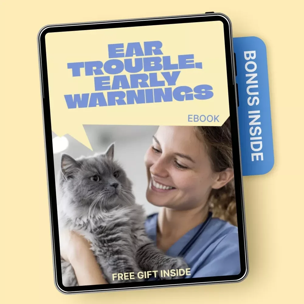 Ear Trouble, Early Warnings | Pet Health Ebook on Ear Infection Signs in Pets | Early Detection Guide for Dogs & Cats