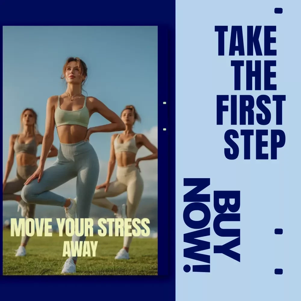 Move Your Stress Away – Digital Stress Relief Guide, Movement for Anxiety, Mind-Body Reset, Burnout Recovery, Calm Nervous System eBook
