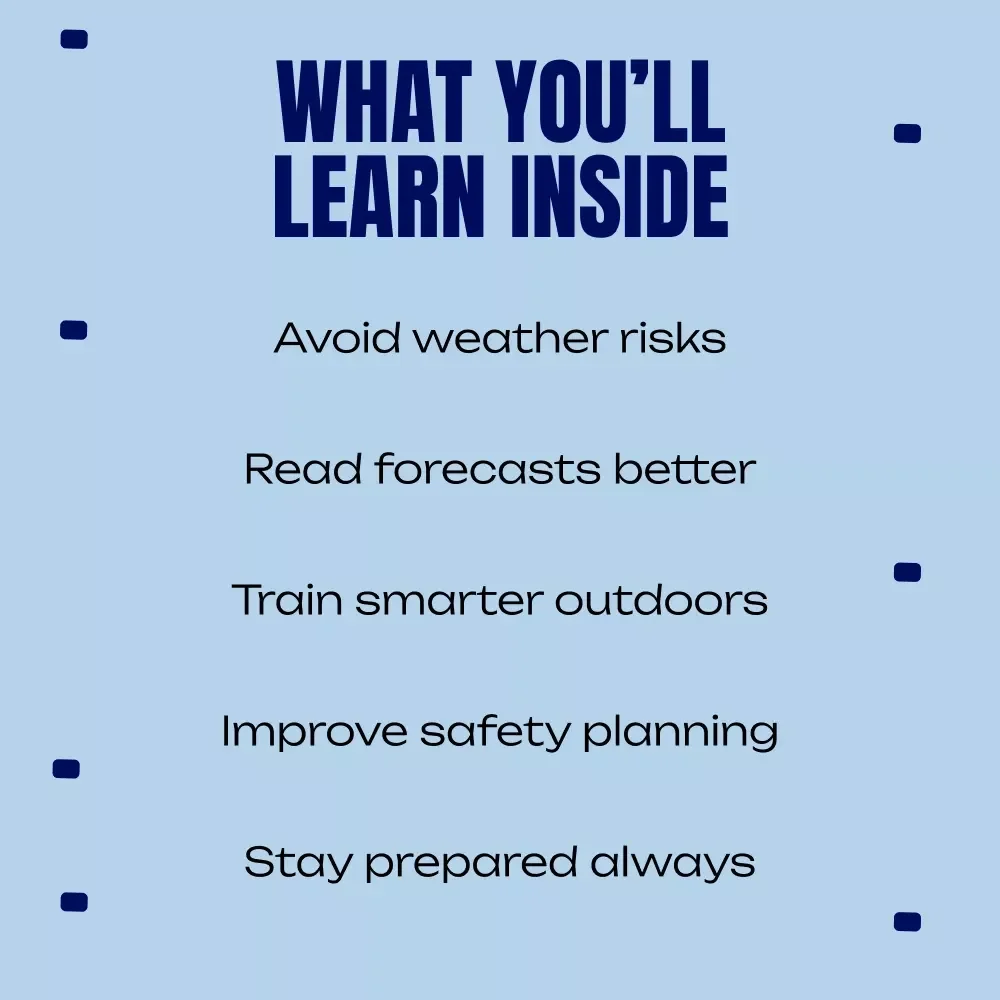 Play Smart, Play Safe: Weather-Wise Outdoor Sports Guide – Weather Safety Outdoor Sports Digital Guide for Athletes, Coaches & Active Families
