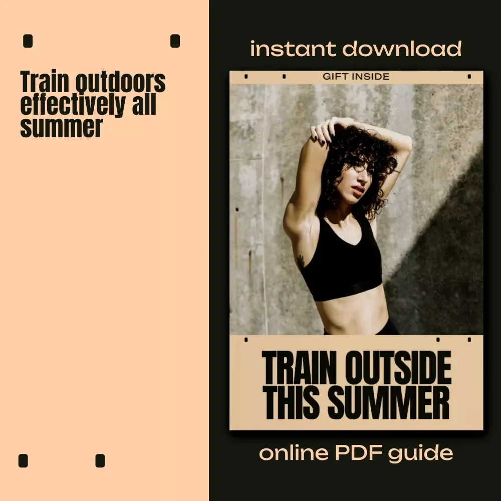 Train Outside This Summer | Outdoor Fitness eBook Guide for outdoor workouts for summer, Bodyweight Training, Cardio & Fat Loss