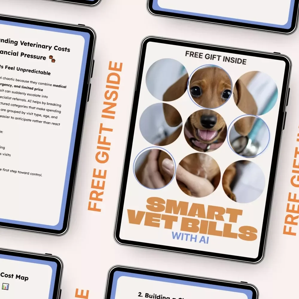 Smart Vet Bills With AI | Practical eBook for Smarter Pet Care Budgets, Forecasting & ai vet cost planning