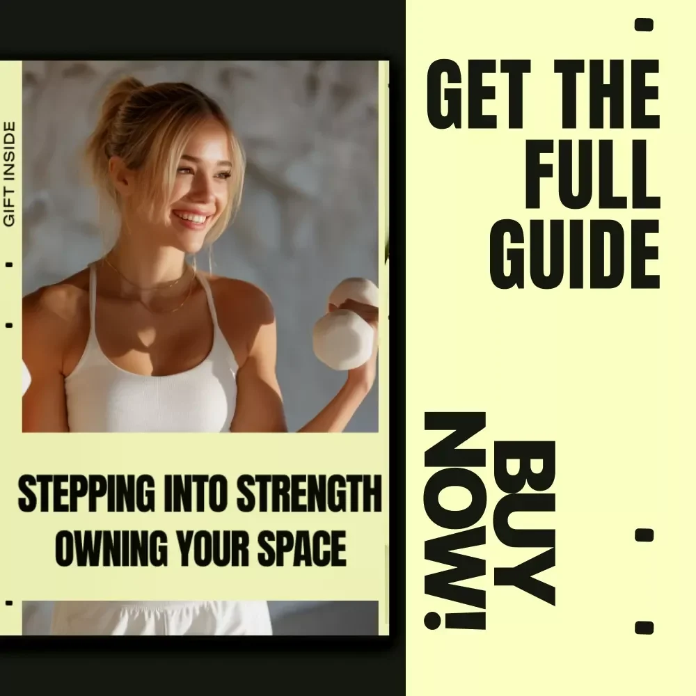 Stepping Into Strength, Owning Your Space – Gym Confidence Guide, Mindset Reset, Anxiety-Free Workout eBook, Beginner-Friendly Digital Download