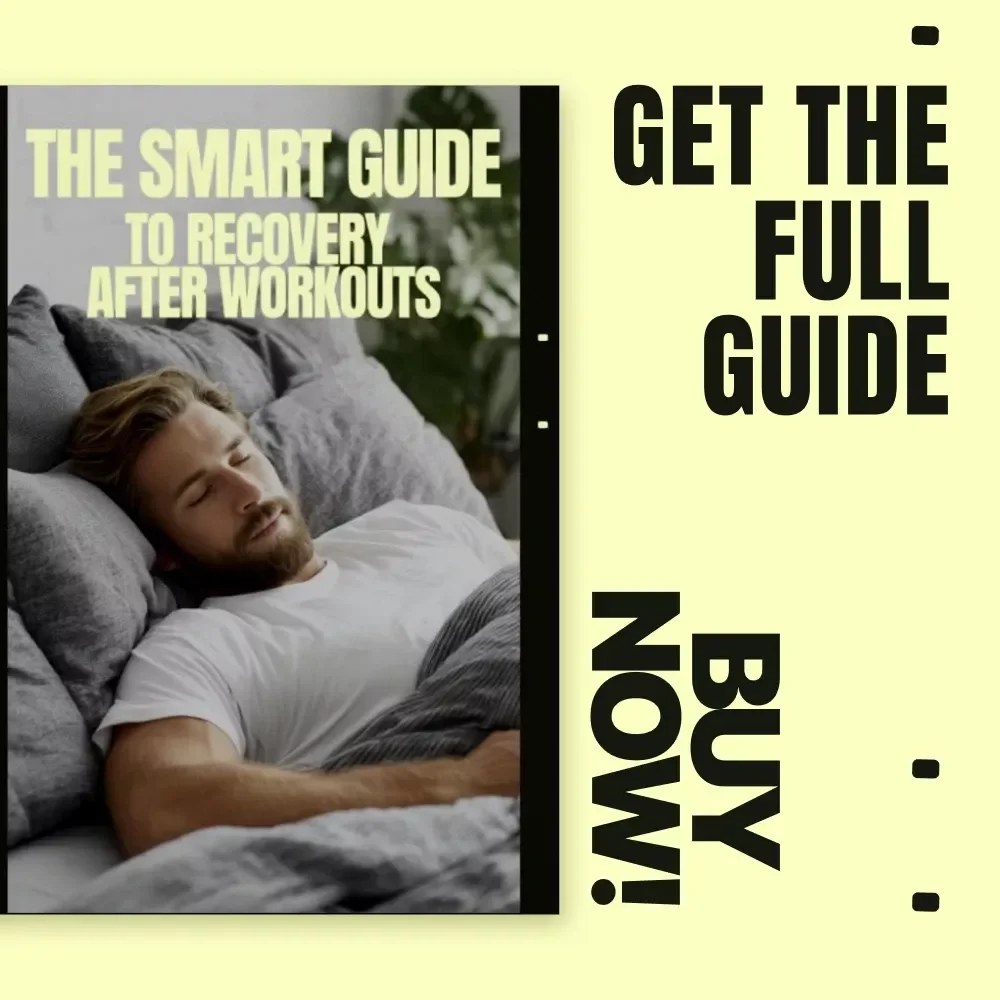 The Smart Guide to Recovery After Workouts | Ebook on Muscle Soreness Normal or Injury | Fitness Recovery, Nutrition, Sleep & Mobility Guide