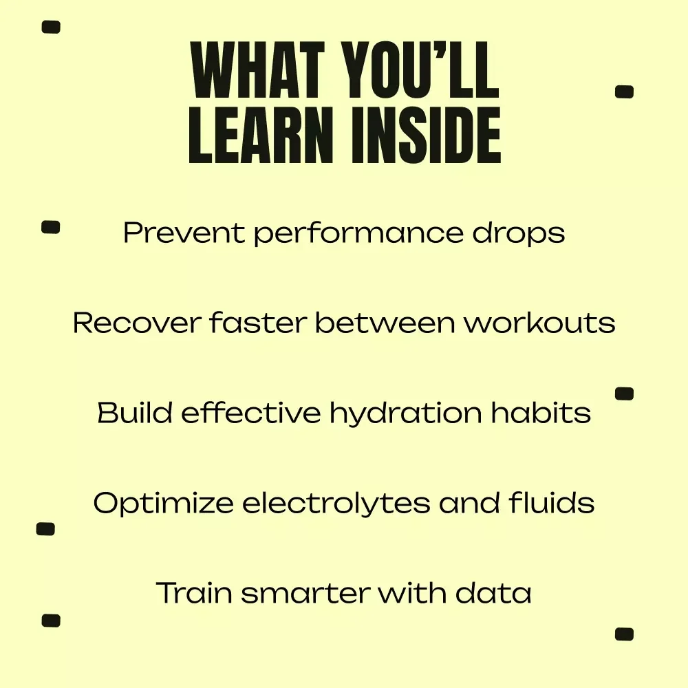 Refuel & Rehydrate: The Smart Athlete’s Guide to Recovery | Hydration for Recovery eBook for Athletes, Training, Fitness & Performance