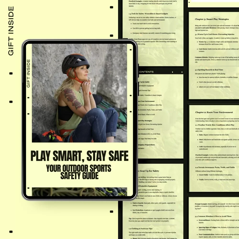 Play Smart, Stay Safe: Your Outdoor Sports Safety Guide | Practical Outdoor Safety Rules for Confident, Injury-Free Adventures
