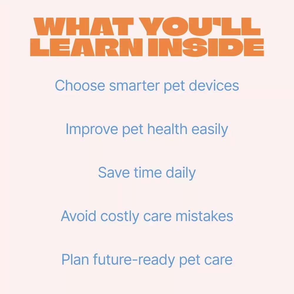 Exploring the Future of Pet Technology | Digital eBook on Smart Pet Care & future pet tech trends