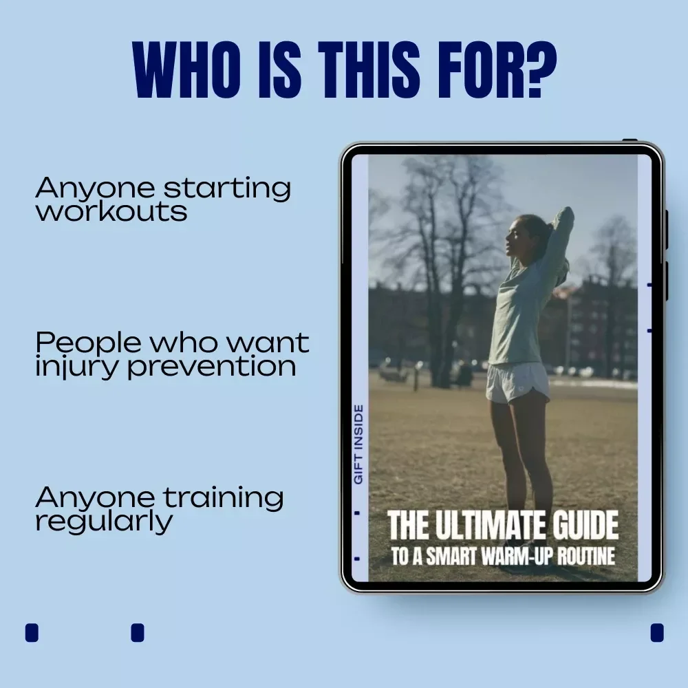 The Ultimate Guide to a Smart Warm-Up Routine | Ebook for a Proper Warm Up Routine | Sports, Fitness & Injury Prevention Digital Download