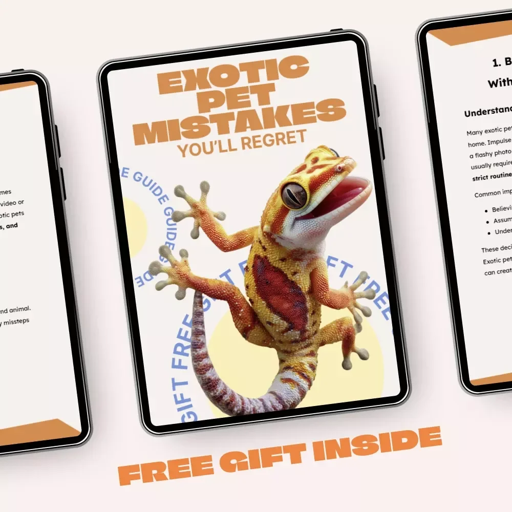 Exotic Pet Mistakes You’ll Regret – Essential Exotic Pet Mistakes Guide for New & Aspiring Owners | Digital Download