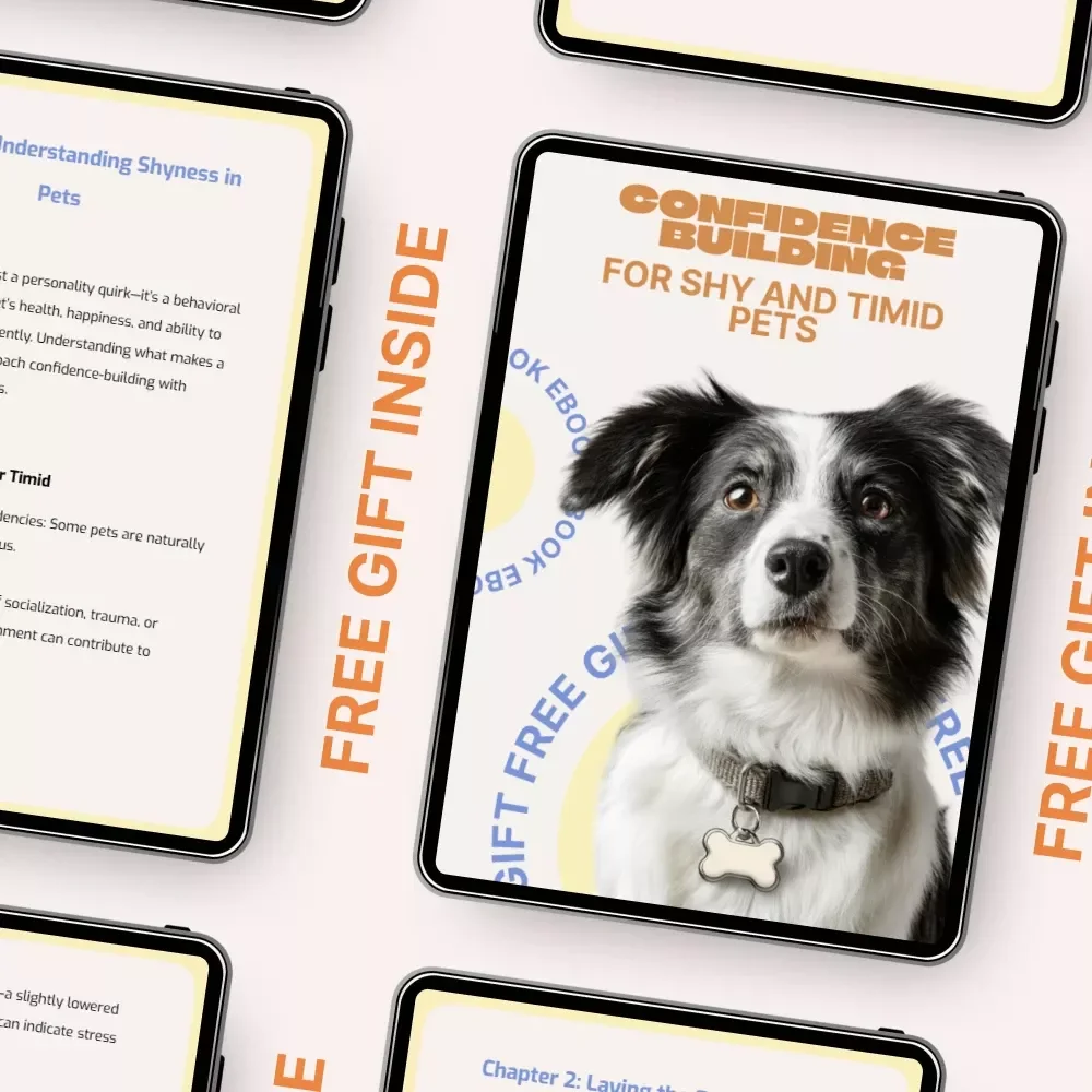 Confidence Building for Shy and Timid Pets – Practical eBook Guide for Confidence Building for Shy Pets, Gentle Training, Calm Behavior, and Happier Companions