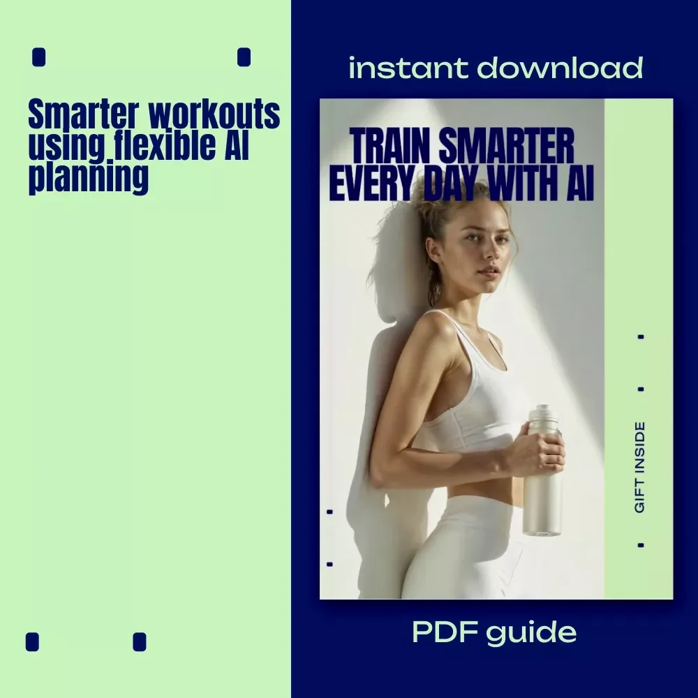 Train Smarter Every Day with AI | AI Workout Planning eBook | Smart Fitness Guide for Personalized Training, Sustainable Routines & Better Results