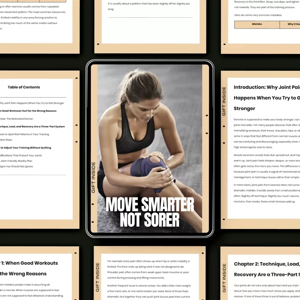 Move Smarter, Not Sorer – Joint Pain from Exercise Causes Guide for Active Bodies, Runners & Lifters | Smart Training & Recovery Download