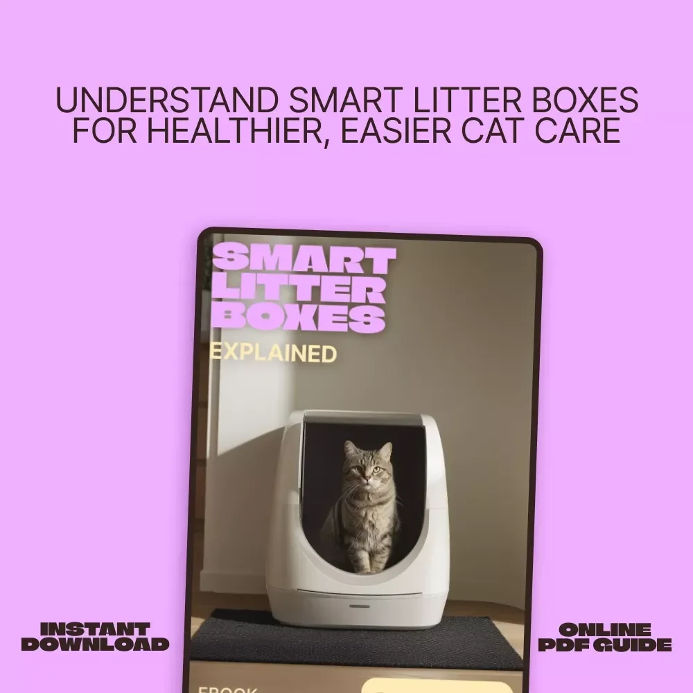 Smart Litter Boxes Explained – Complete Ebook Guide to Choosing, Using & Understanding Smart Litter Boxes for Healthier, Happier Cats