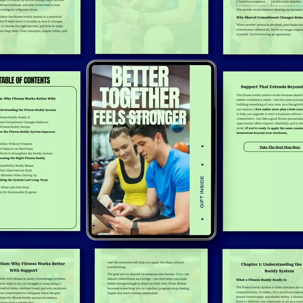 Better Together Feels Stronger: The Ultimate Guide to the Fitness Buddy System Explained for Consistency, Support, and Lasting Results