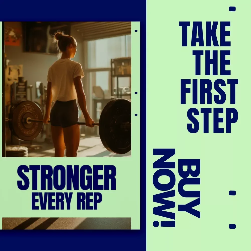 Stronger Every Rep – Fitness Confidence Guide, Workout Mindset Reset, No-Pressure Training Routine, AI Fitness Motivation Digital Download