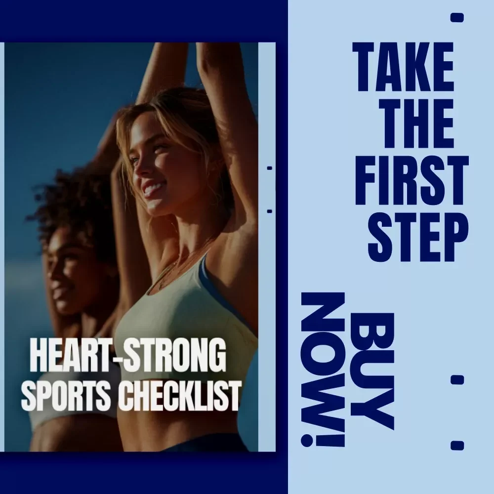 Heart-Strong Sports Checklist – Heart Health Sports Guide, Cardio Fitness Planner, Active Lifestyle eBook, Digital Download