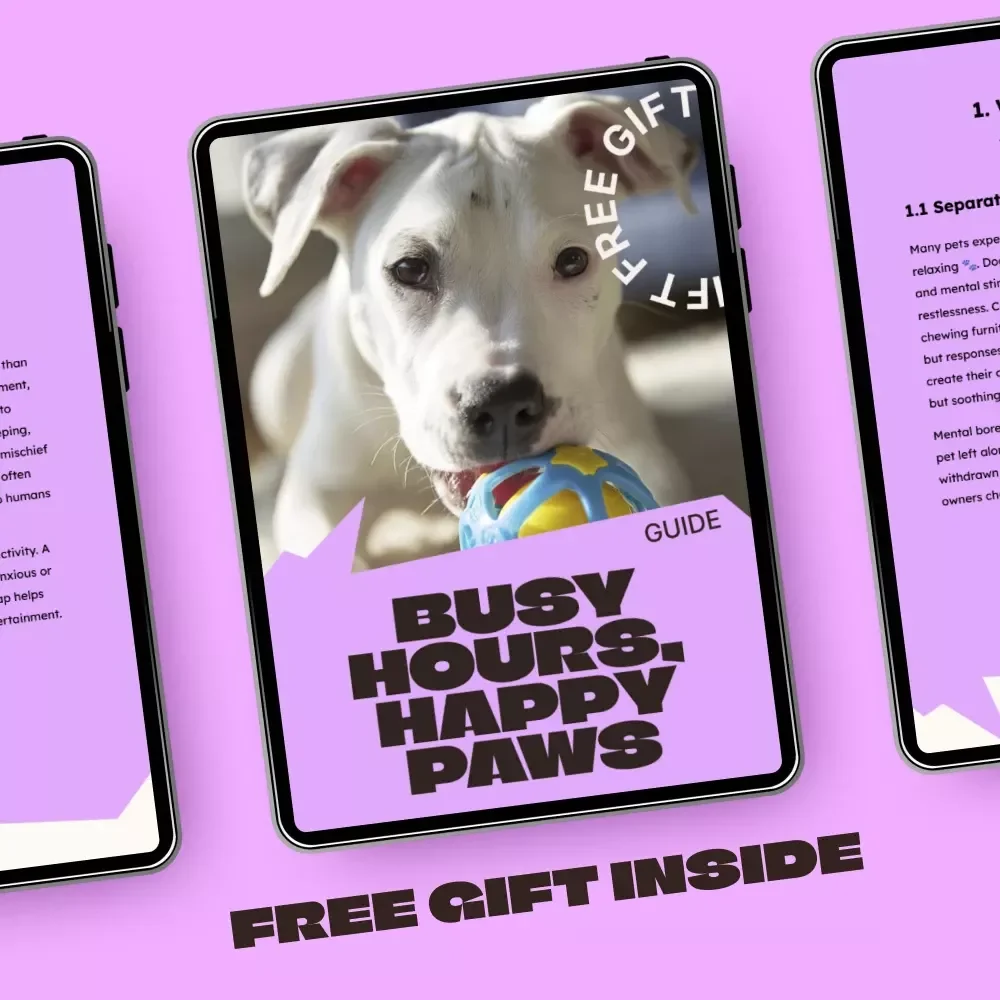 Busy Hours, Happy Paws – A Practical Guide to Toys for Pets Left Alone | Stress-Free Solo Play Planning for Dogs & Cats