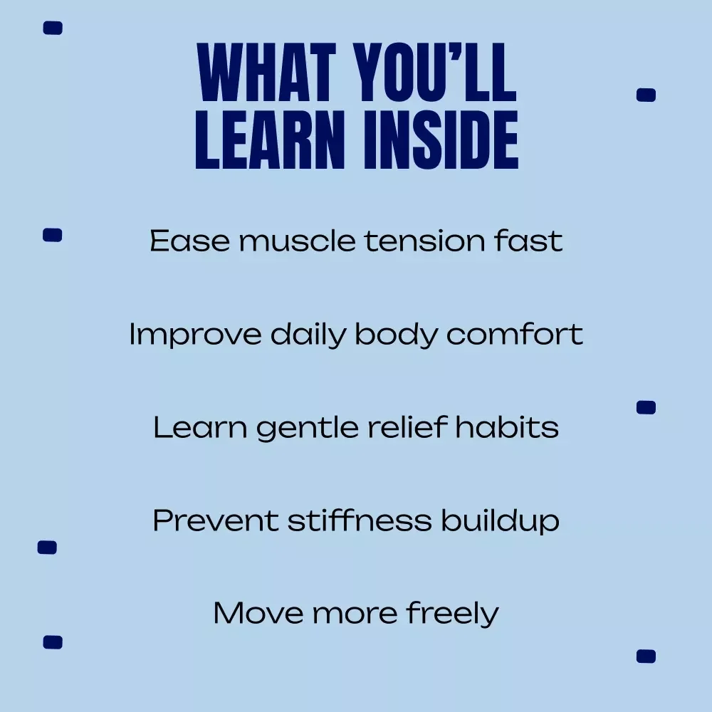 Tight Muscles, Real Relief | Practical Ebook Guide for Tight Muscles Relief, Mobility, Stretching & Daily Recovery