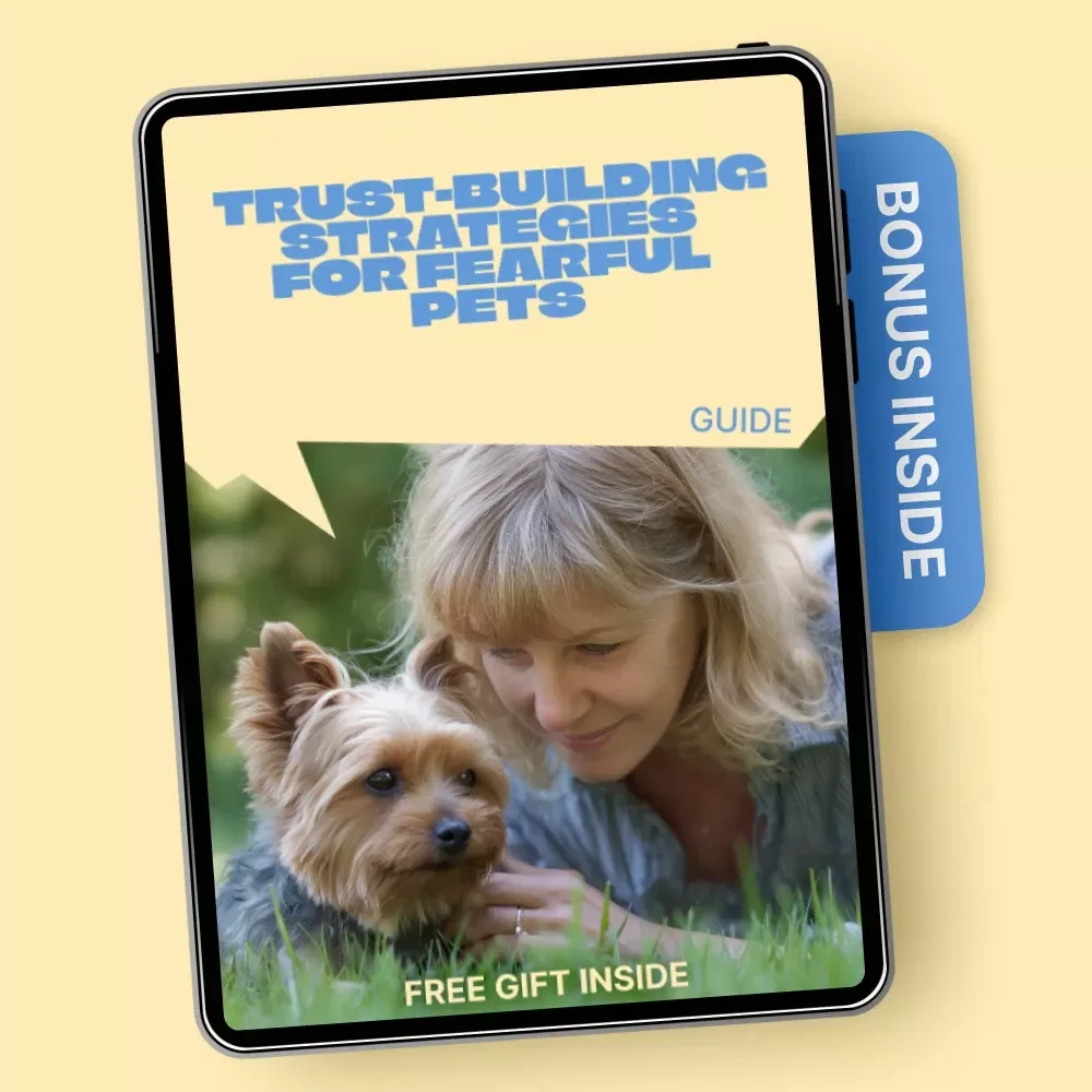 Trust-Building Strategies for Fearful Pets | Digital Guide to Helping Anxious Pets, Fearful Pets Trust Building Tips, eBook for Pet Owners