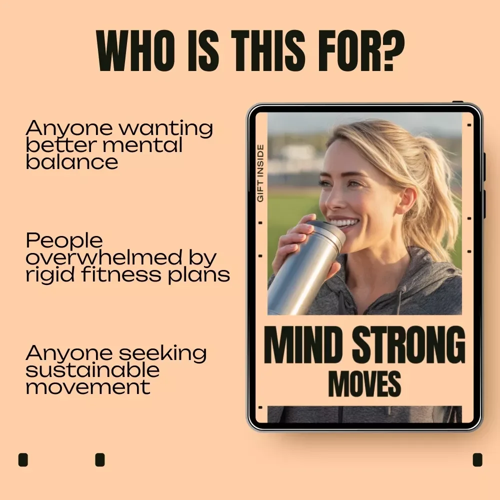 Mind Strong Moves – Mental Fitness Through Movement Guide, Mind–Body Workout Planner, Stress Relief & Focus Building Digital Download