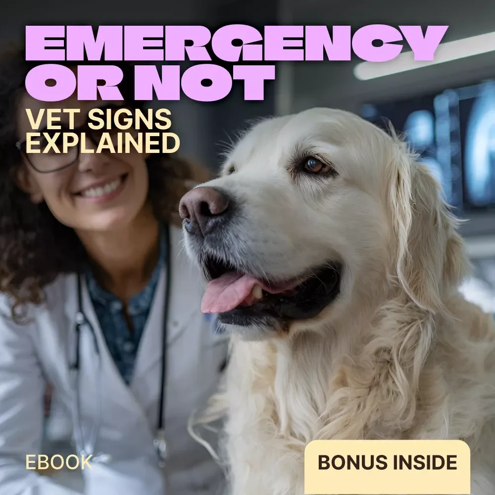 Emergency or Not, Vet Signs Explained – Pet Owner eBook Guide to emergency vs non emergency vet signs, Know When to Rush or Wait