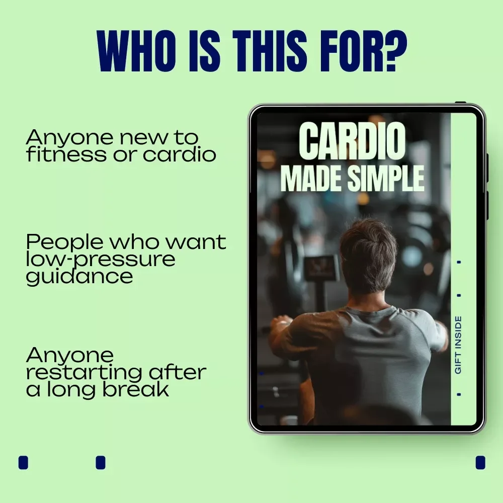 Cardio Made Simple – Beginner Cardio Guide eBook, Easy Cardio for Beginners, Low-Impact Cardio Training, Fitness Digital Download