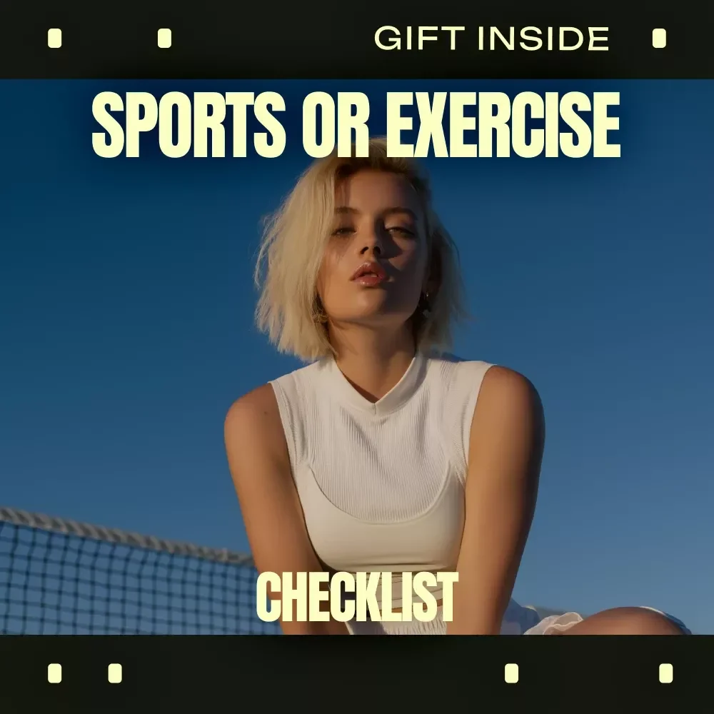 Sports or Exercise Digital Download Guide | eBook & Checklist for Fitness, Training, AI Workouts, Health, and Performance Planning