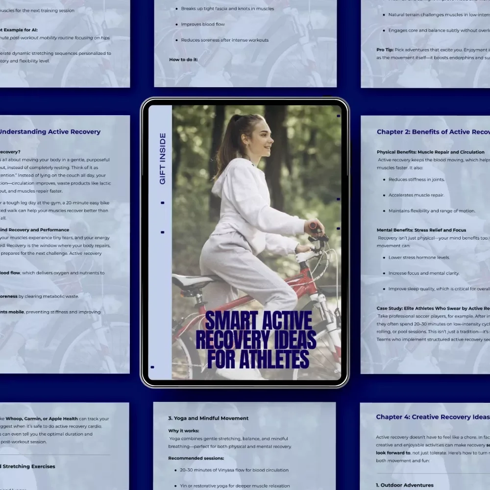 Smart Active Recovery Ideas for Athletes | Practical Active Recovery Ideas eBook for Training, Performance & Injury Prevention