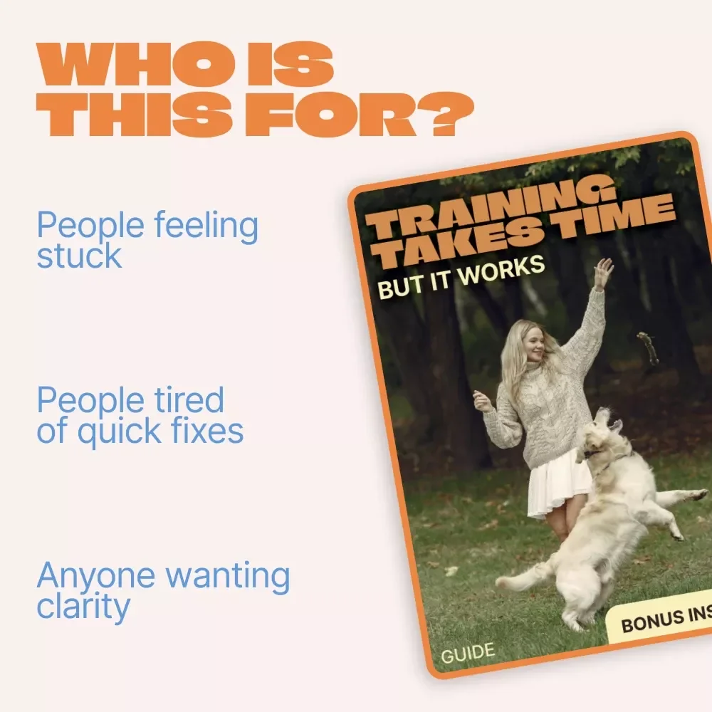 Training Takes Time But It Works – A Realistic Pet Training Guide on How Long Pet Training Really Takes | Simple, Stress-Free Progress Plan